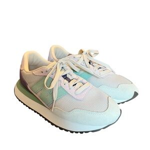 New Balance Running 237 Sneakers Women's Size 8 Sage Green Purple Pastel Retro